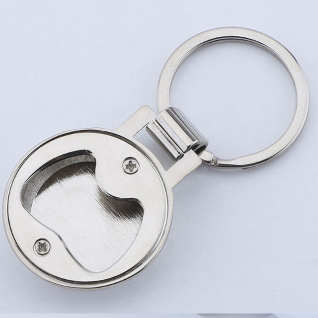 Abridor de botellas personalizado para hombre con llavero