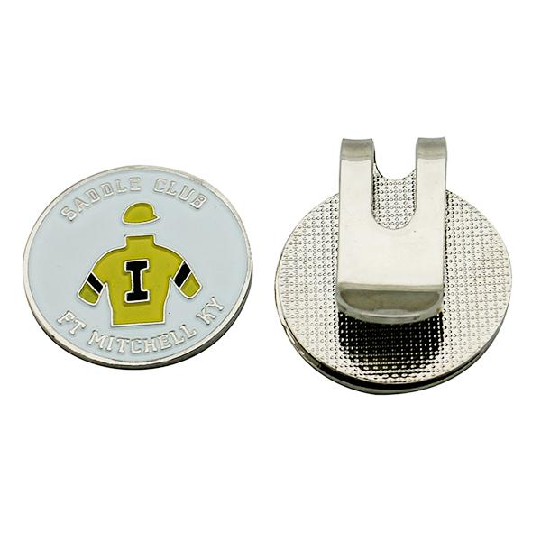 Clip personalizado para sombrero de golf personalizado para club
