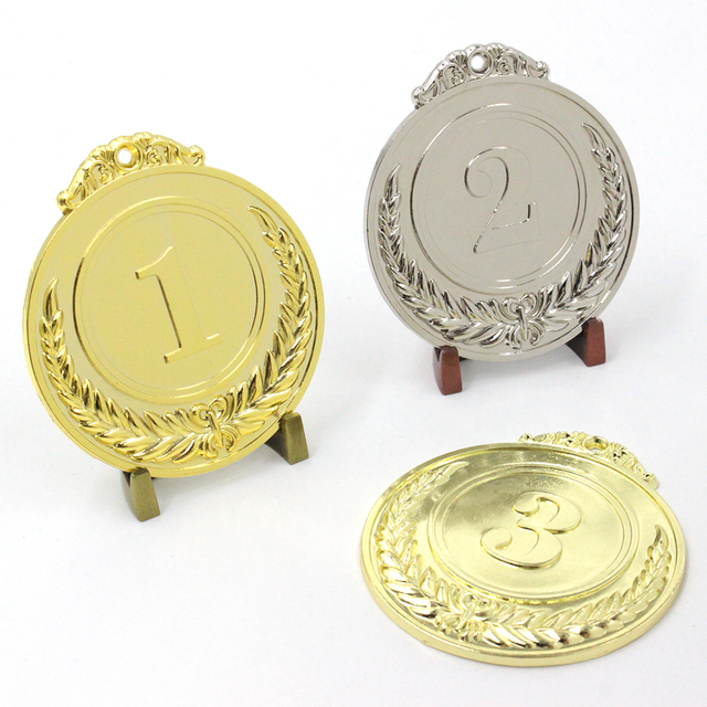 Medallas Medalla de premio de marca de confianza más vendida Medallas de premio en blanco a la venta
