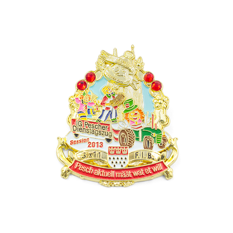 Pin de solapa de esmalte duro personalizado, insignia de venta caliente de fábrica