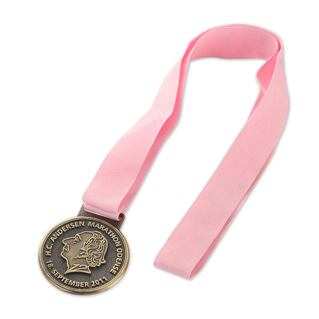 Medalla de grabado de la carrera mundial de maratón de la ciudad de Nueva York de Chicago
