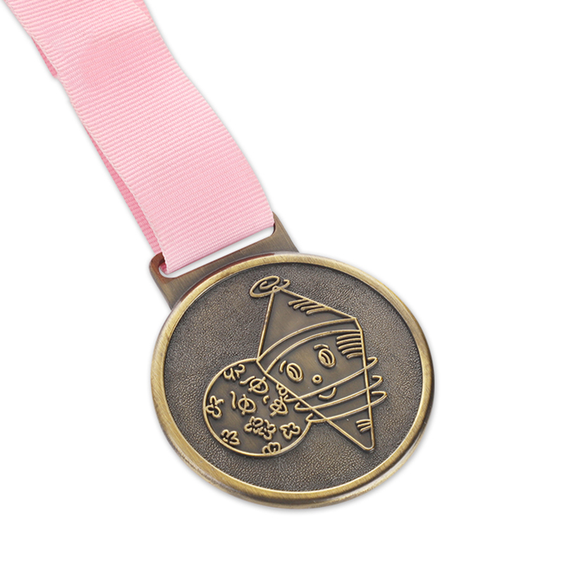 Medalla de grabado de la carrera mundial de maratón de la ciudad de Nueva York de Chicago