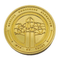 Moneda de oro de metal de fundición a presión personalizada 2D