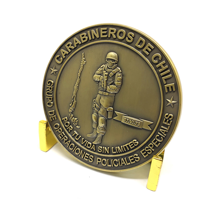 Moneda de desafío de esmalte suave