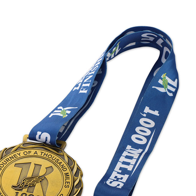 Medalla de carrera personalizada