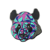 Pin de solapa de esmalte duro personalizado de dibujos animados con insignia del fabricante