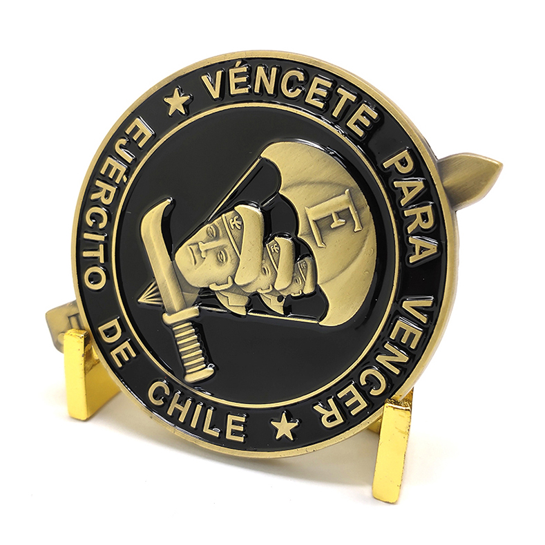 Moneda de desafío de esmalte suave