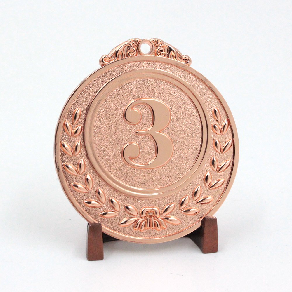 Medalla de premio genérica grabable con inserción en blanco de fábricas a la venta