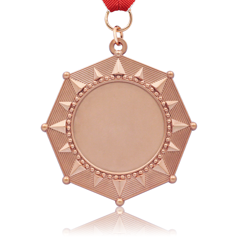 Proveedores de insertos en blanco de bronce personalizados Medalla de metal dorado deportivo personalizada