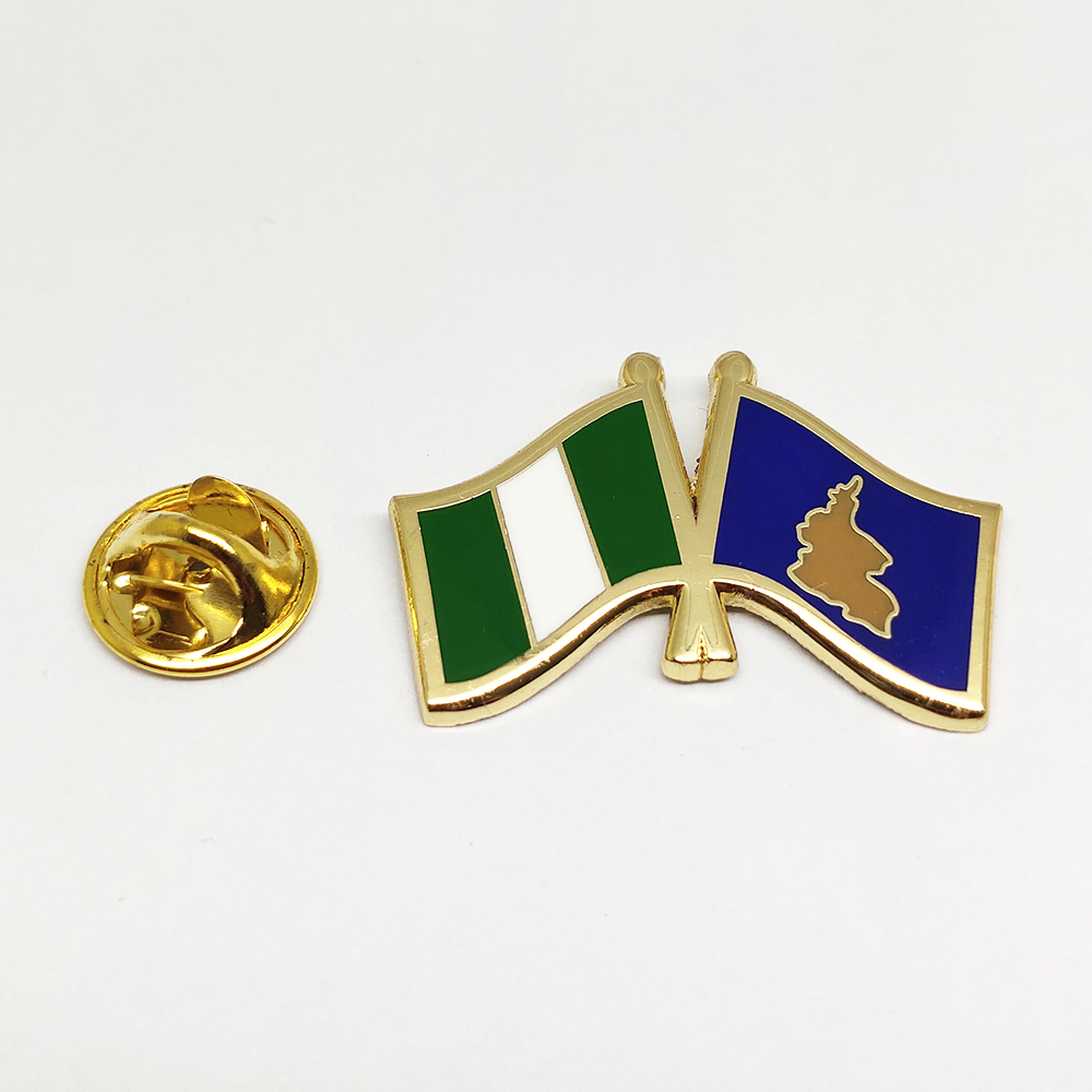 Pin de bandera de esmalte personalizado