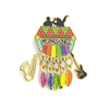 Pin de solapa de esmalte duro personalizado, insignia de venta caliente de fábrica
