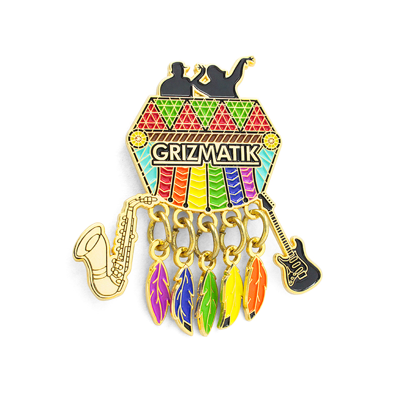 Pin de solapa de esmalte duro personalizado, insignia de venta caliente de fábrica