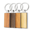 Llavero Llaveros de madera de madera grabados con láser creativos