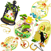 Marcapáginas personalizados, bonitos regalos de cumpleaños, marcapáginas dorados 