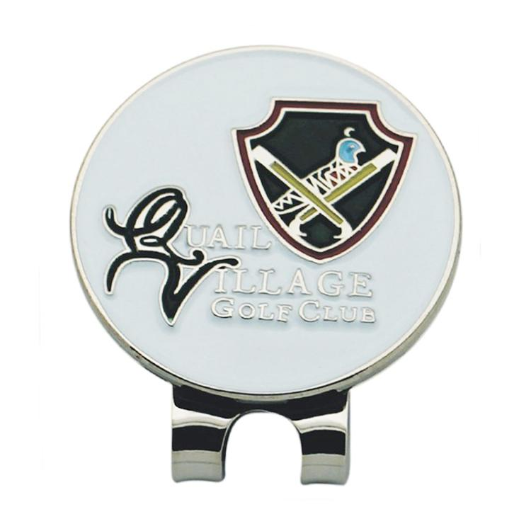 Clip de sombrero de Golf de Metal con logotipo personalizado, Clips magnéticos para sombrero, marcadores de pelota extraíbles duraderos, se fija fácilmente a la gorra, regalos para hombres y mujeres golfistas