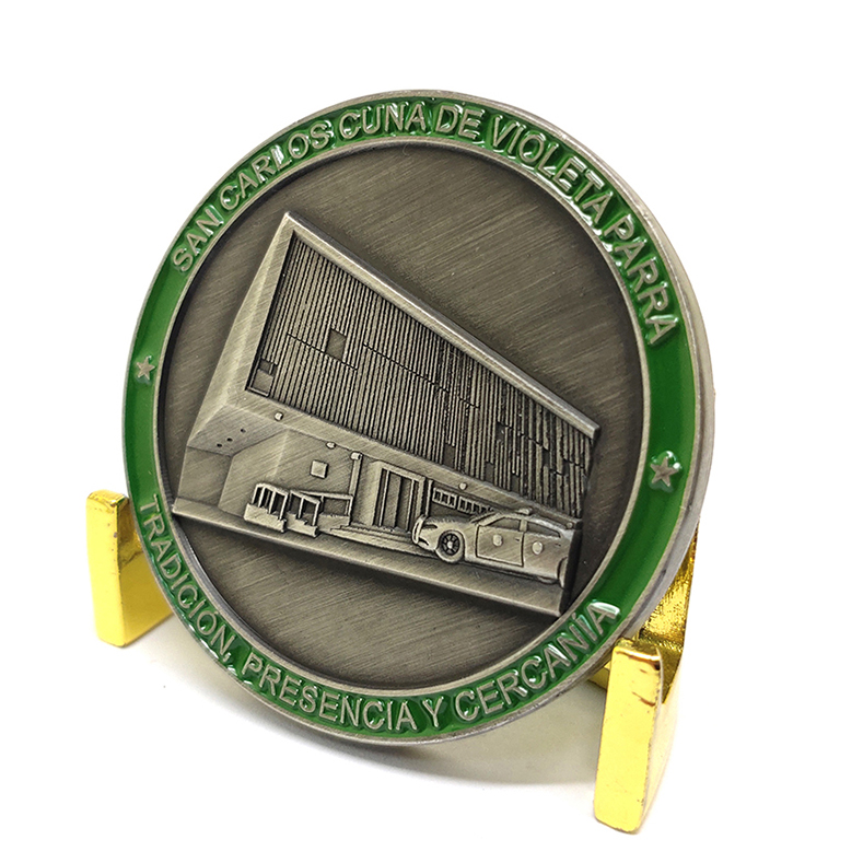 Moneda de desafío de esmalte suave