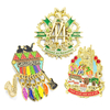Pin de solapa de esmalte duro personalizado, insignia de venta caliente de fábrica