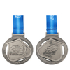 Medallas de carrera divertidas personalizadas al mejor finalizador 5K hechas a medida