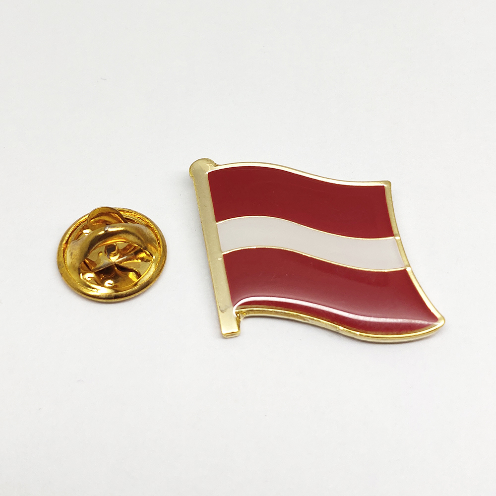 Pin de bandera de esmalte personalizado