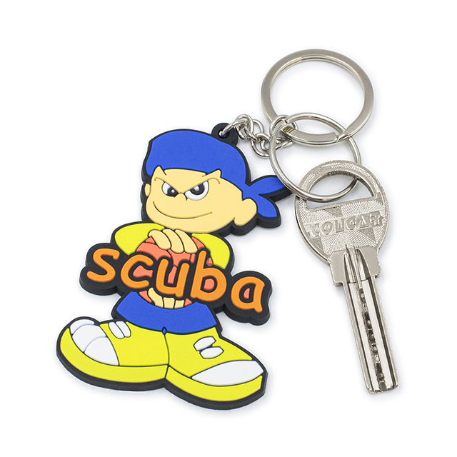 Llaveros personalizados de PVC de goma suave personalizados