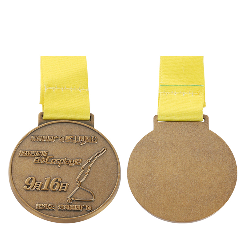 Medalla personalizada a la mejor media maratón Majors de Los Ángeles Steamtown de Los Ángeles