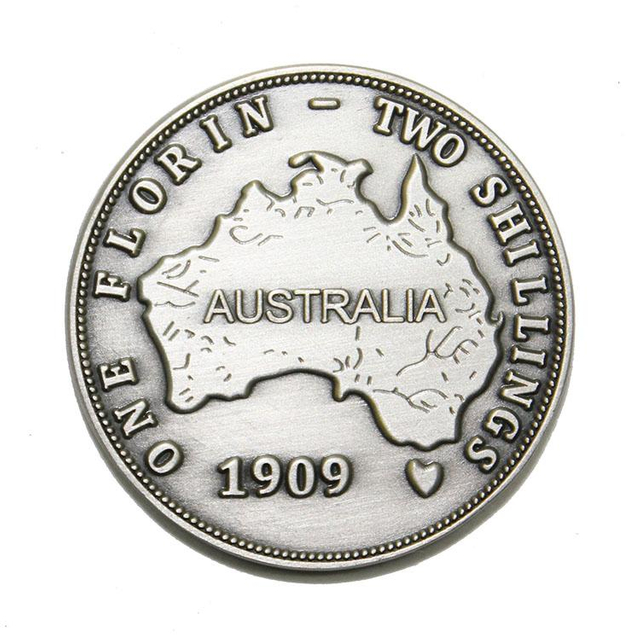 Moneda de desafío de metal personalizada con efigie 3D de recuerdo