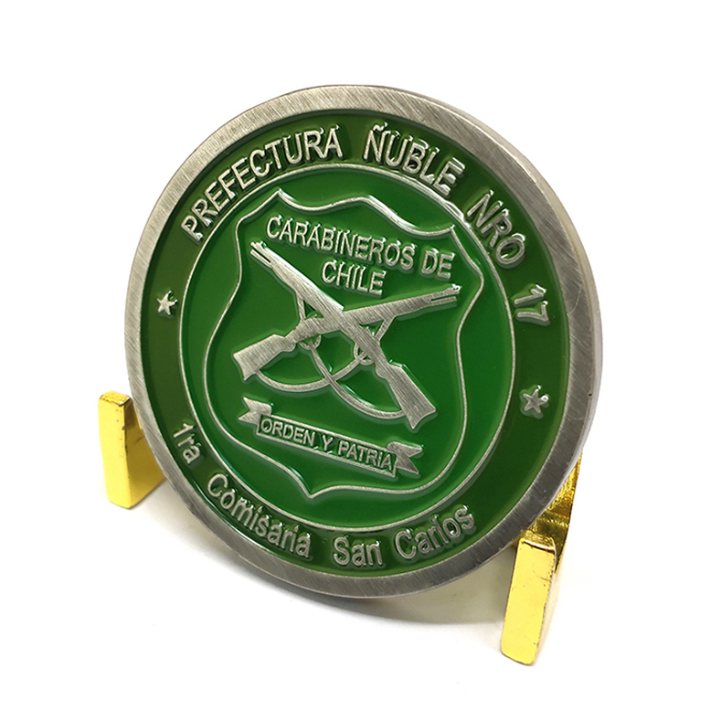 Moneda de desafío de esmalte suave