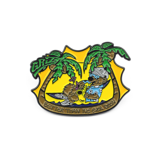 Insignia de Pin de solapa esmaltada de Anime duro suave con logotipo personalizado