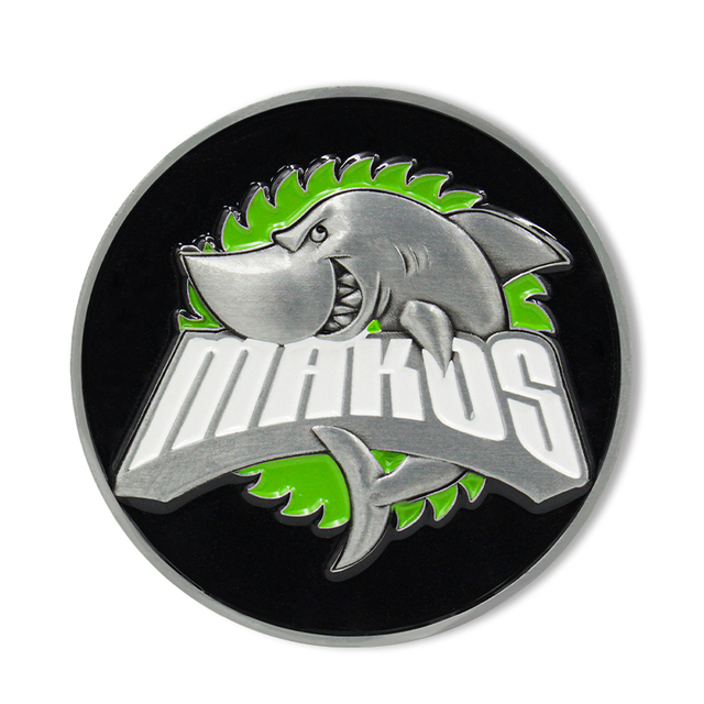 Moneda suave personalizada de la aleación del cinc de la moneda del recuerdo de la decoración del esmalte 3D