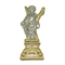 Pin de solapa de metal con figura 3D de doble revestimiento