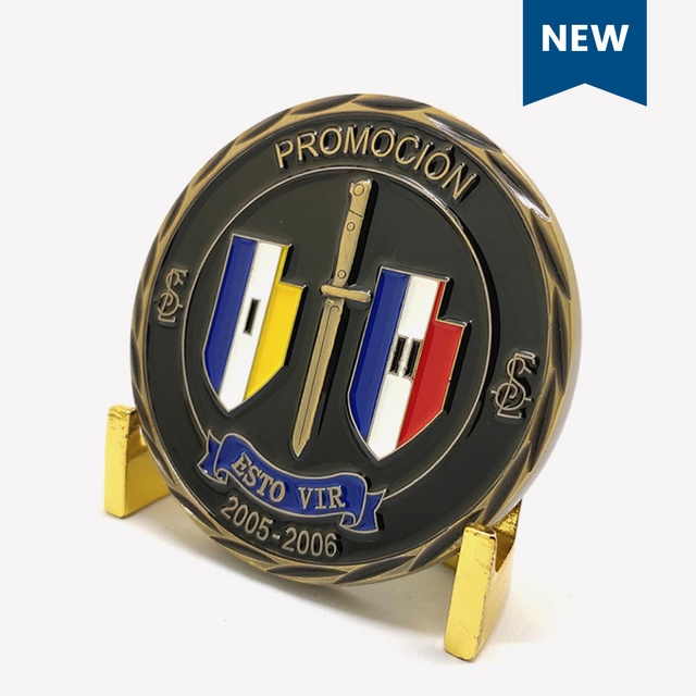 Moneda de desafío de esmalte suave