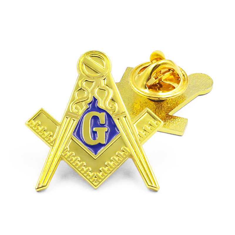 Pin de esmalte giratorio de metal personalizado de alta calidad