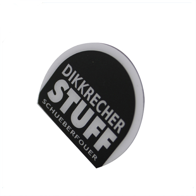 Pin de solapa con impresión de logotipo personalizado de hierro inoxidable con epoxi