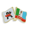 Insignia de pin de solapa de bandera de esmalte suave personalizada